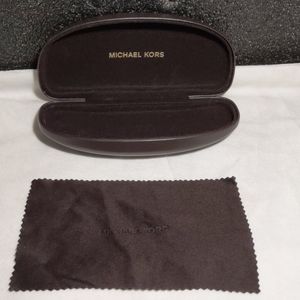 Michael kors glasses case and microfiber cloth